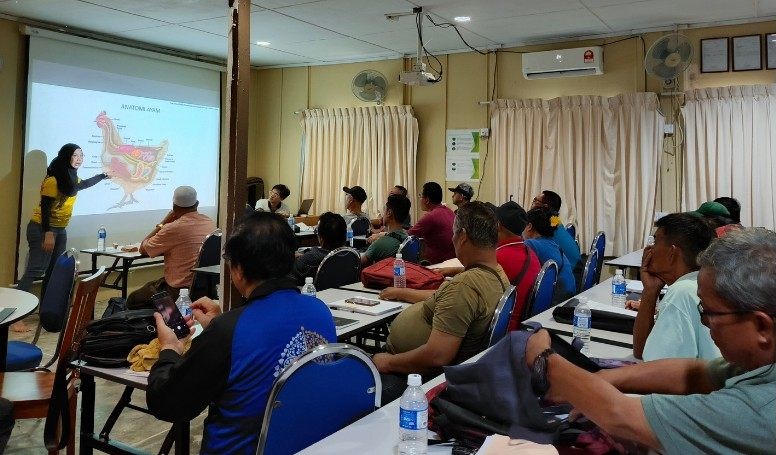 Farm training classroom session